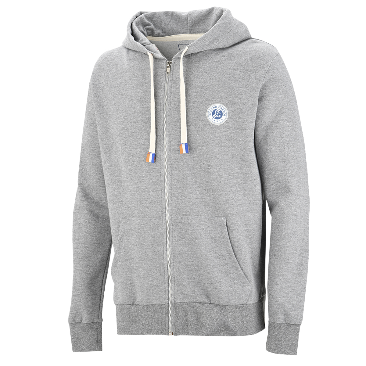 Campera Roland Garros Zip Bleu Rustico