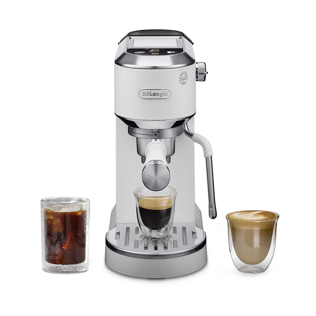 CAFETERA DELONGHI DEDICA DUO COLD BREW - BLANCA