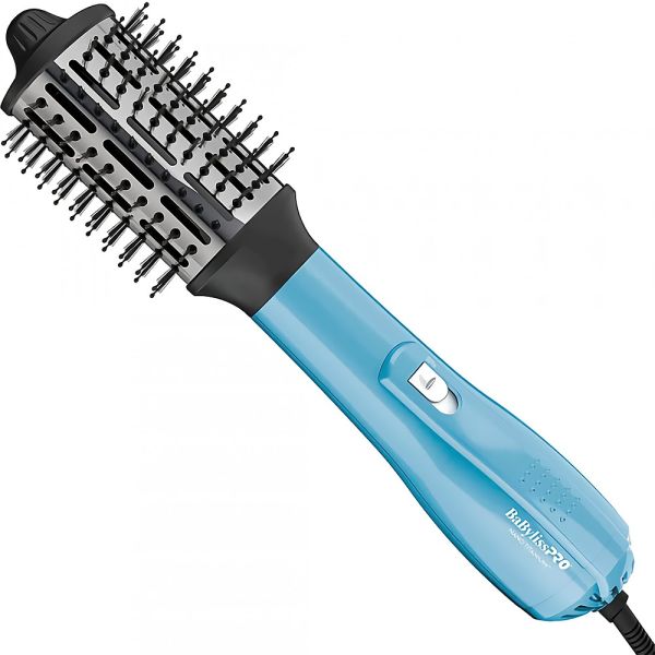 Cepillo Secador BaBylissPro Hot Air Styling Brush Ionic 2.5" BNTHB250UZ 220v - Celeste