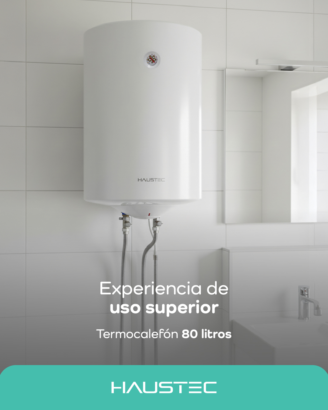 Termocalefón Haustec 80 vERTICAL