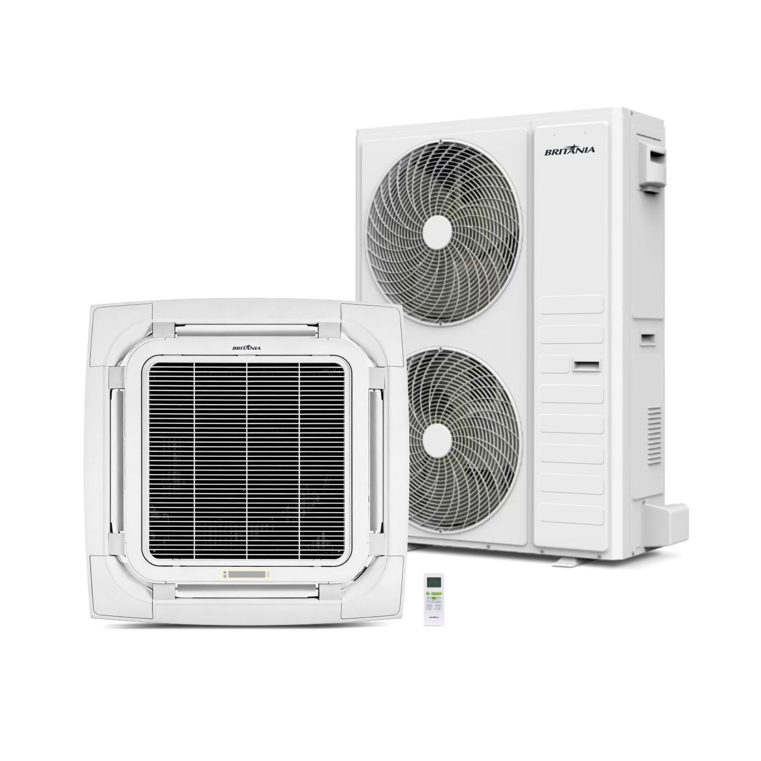 Aire Acondicionado Britania Cassete 60.000 BTU Frío/Calor Gas R410A - 380V/50HZ