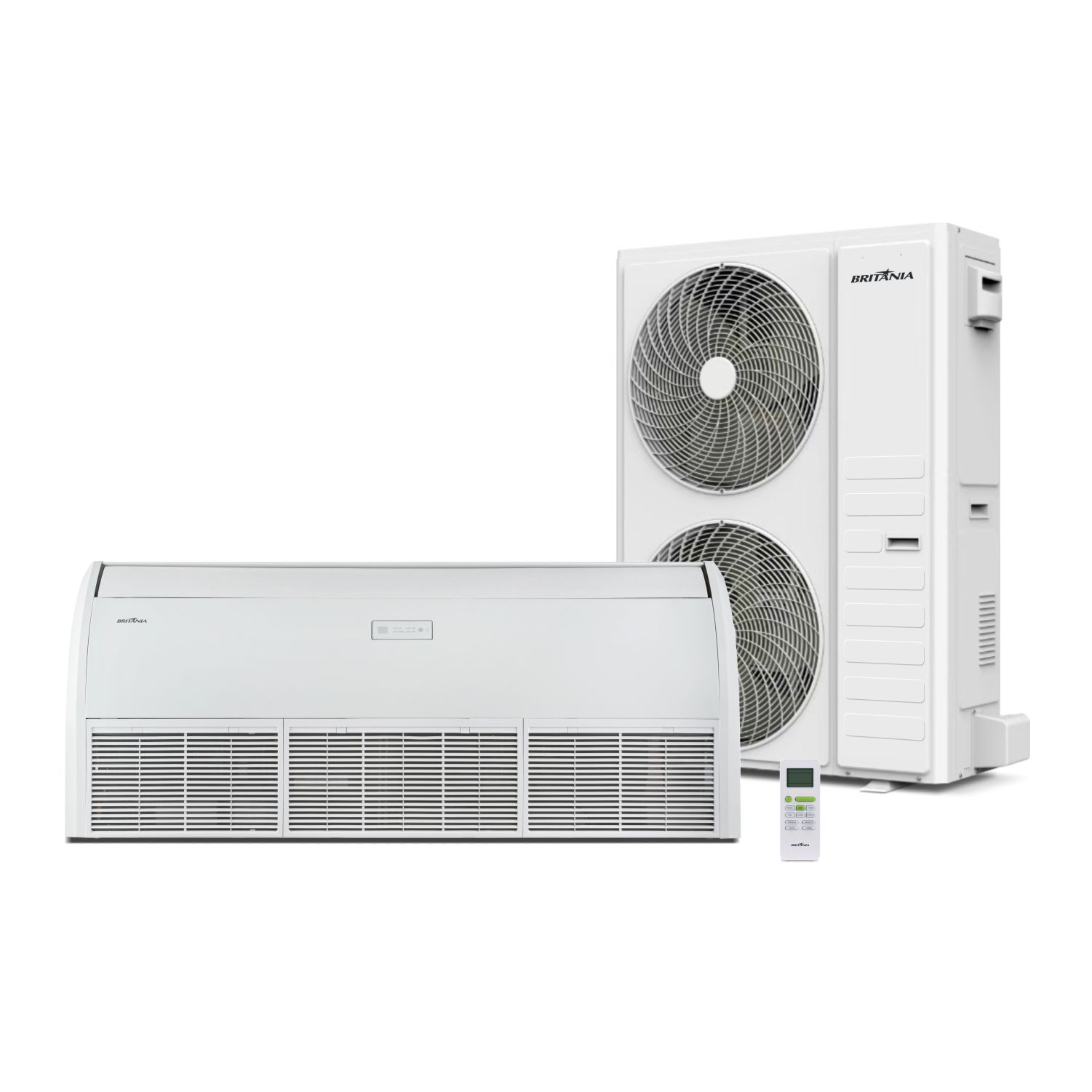 Aire Acondicionado Britania Piso-techo 60.000 BTU Frío/Calor Gas R410A - 380V/50HZ